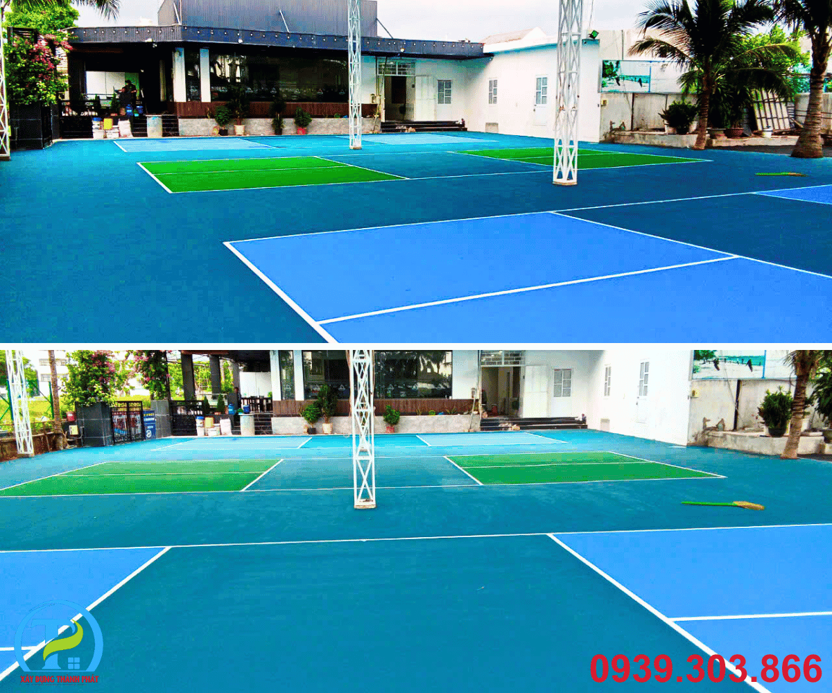 Nhà thầu thi công sân pickleball uy tín tại Hồ Chí Minh