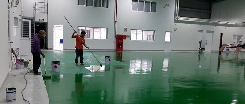 Thi công sơn epoxy chống tĩnh điện