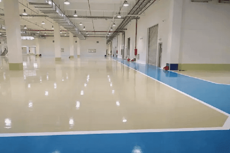 Sơn epoxy có thể gây kích ứng hoặc dị ứng da nếu tiếp xúc lâu dài