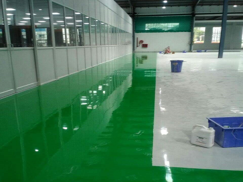 Thi công sơn sàn epoxy bền đẹp