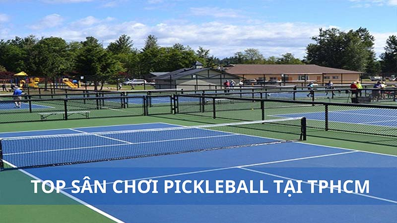 Thi công sân pickleball trên tầng thượng