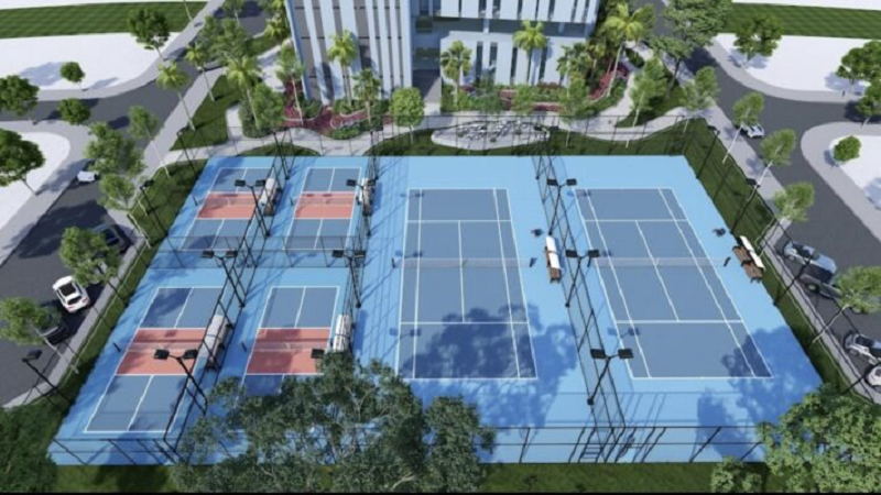 Thi công sân pickleball chất lượng cao