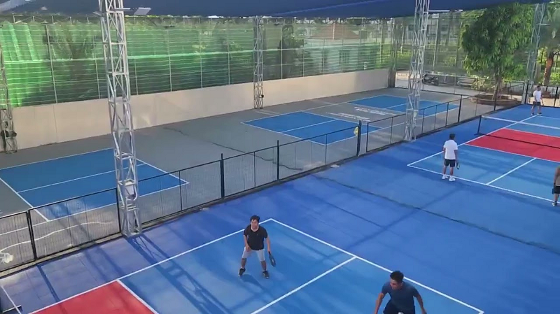 Báo giá thi công sân pickleball chống thấm nước