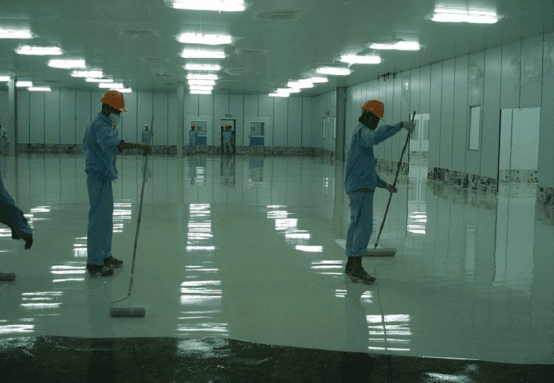 Kỹ thuật thi công là một yếu tố then chốt quyết định chất lượng của sàn epoxy