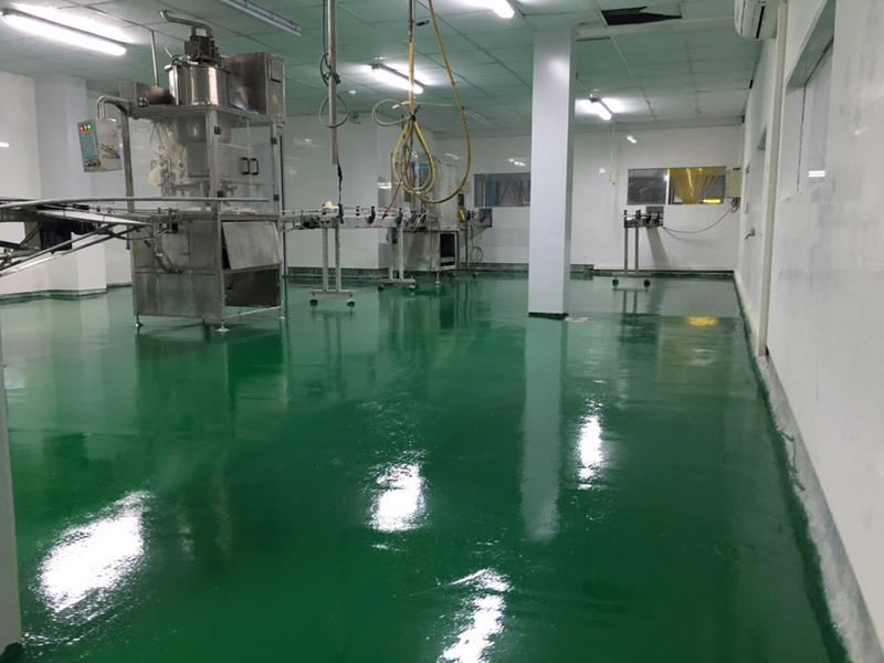 Thi công sơn sàn epoxy nhà xưởng